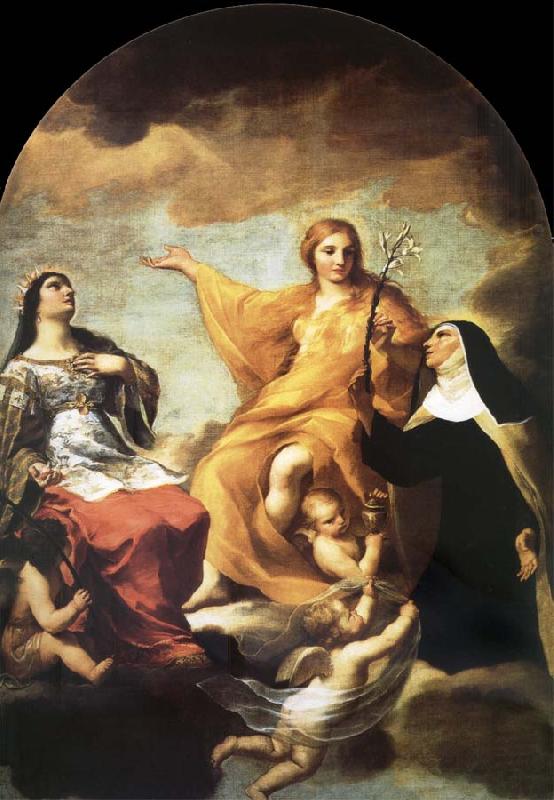 Andrea Sacchi The three Mary magdalene oil painting image